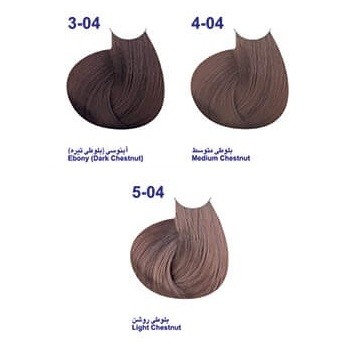 کاتالوگ رنگ موی بلوطی مارال