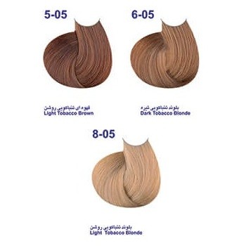 کاتالوگ رنگ موی تنباکویی مارال
